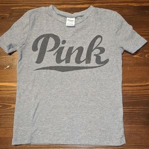VS PINK grey T-shirt